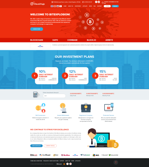 Responsive Hyip Template – 59