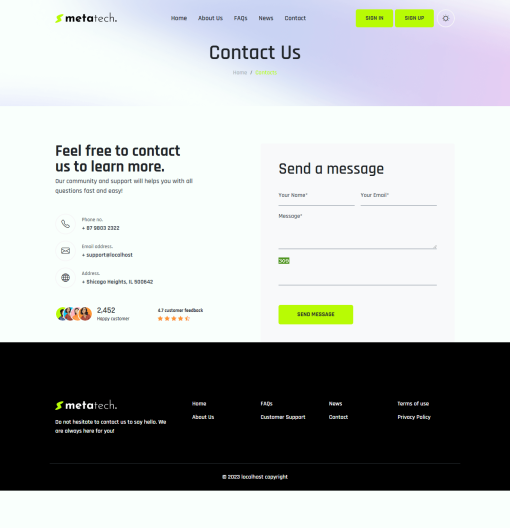 Responsive HYIP Template – 183