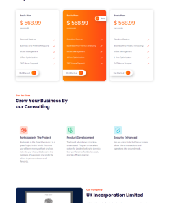 Responsive HYIP Template – 196