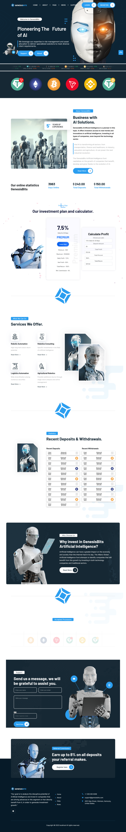 Responsive HYIP Template – 212